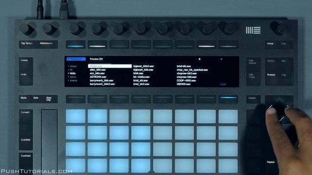 Ableton Push 2 Checking Out the New Browser - PushTutorials.com смотреть онлайн