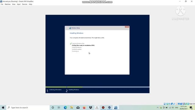 How to install windows server 2012 v2 in Virtual Box/Windows 10 смотреть онлайн