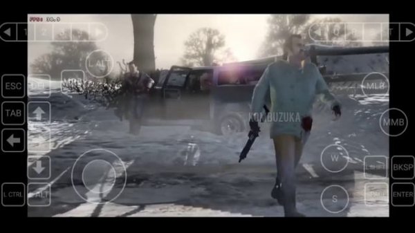 GTA 5 on Android (winlator) windows emulator