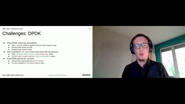 DPDK on RISC-V - Stanislaw Kardach, Semihalf смотреть онлайн