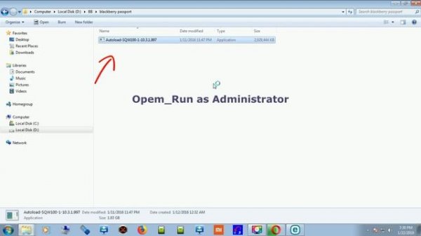How to Flash BlackBerry Passport | BB Passport Firmware | SQW100-1-Autoloader