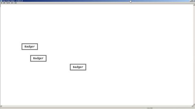 Badger Badger Badger: Windows API version смотреть онлайн