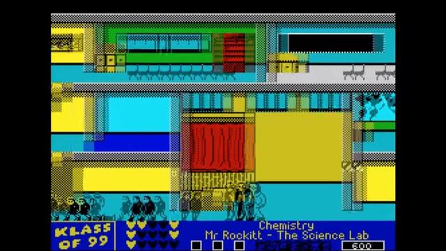 Klass Of 99 - ZX Spectrum Sinclair - Retro Virtual Machine v2.0 BETA-1 r1 emulator смотреть онлайн