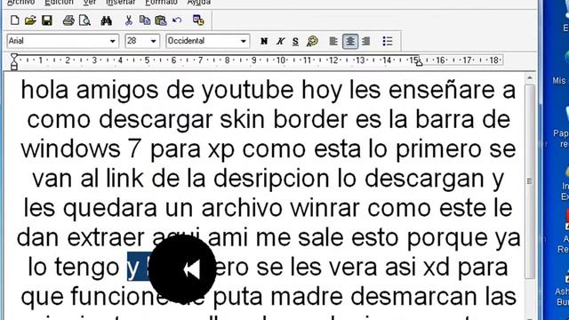 COMO DESCARGAR (BARRA DE TOLBAR DE WINDOWS 7 PARA XP PORTABLE) смотреть онлайн
