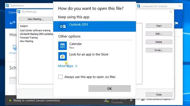 TeamViewer meeting set up смотреть онлайн