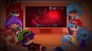 Gacha Reacts to Friday Night Funkin (Vs Imposter V4) Finale | Black Imposter | Parasite