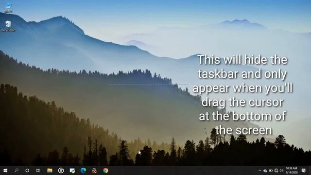 How to hide/customize taskbar in windows 10 смотреть онлайн