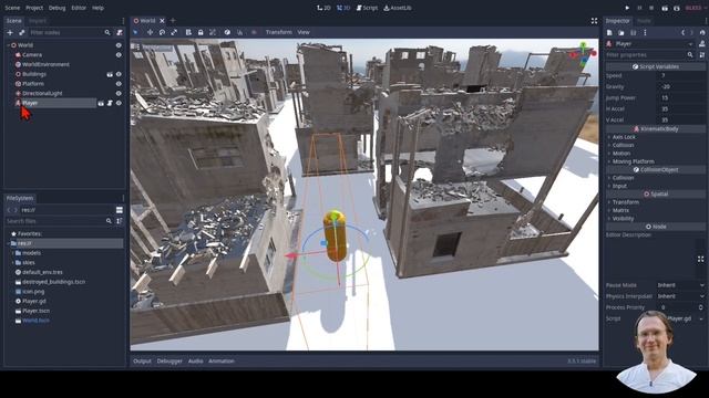 Godot Editor Overview in 5 Minutes смотреть онлайн
