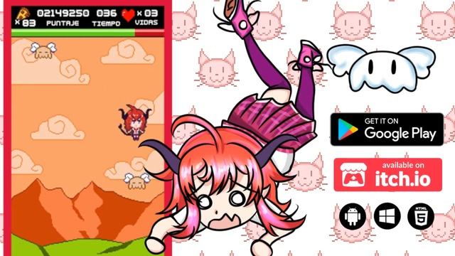 Satanya's Adventure - All you need is melonpan (free casual anime game for Android, Windows & Linux смотреть онлайн