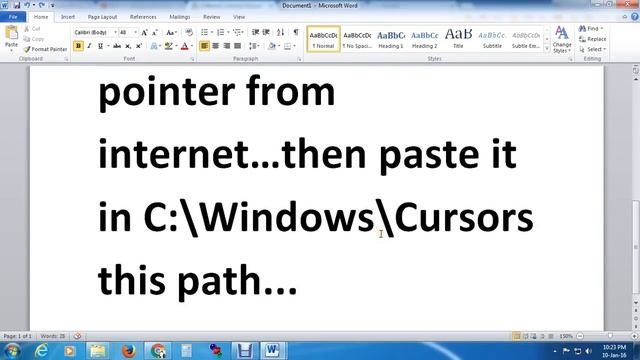 How to Change Mouse Pointer Color White to Red In Windows смотреть онлайн
