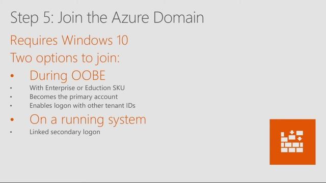Microsoft Ignite 2016 Join Windows 10 in Azure AD in five easy steps смотреть онлайн