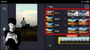 How to kinemaster make ( Color Filter / Adjustment ) part 6 #deaf #deafkineMaster