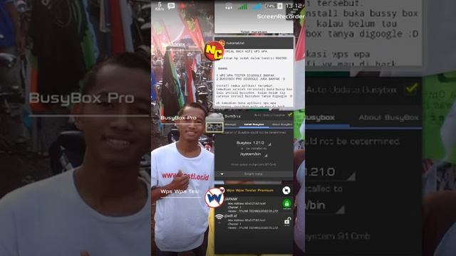 Cara hack wifi di android dengan mudah( wps wpa tester) смотреть онлайн