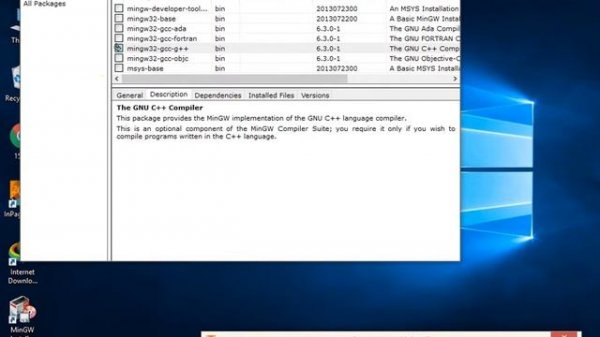 Visual Studio Code │ MinGW installer  │Download and Installation