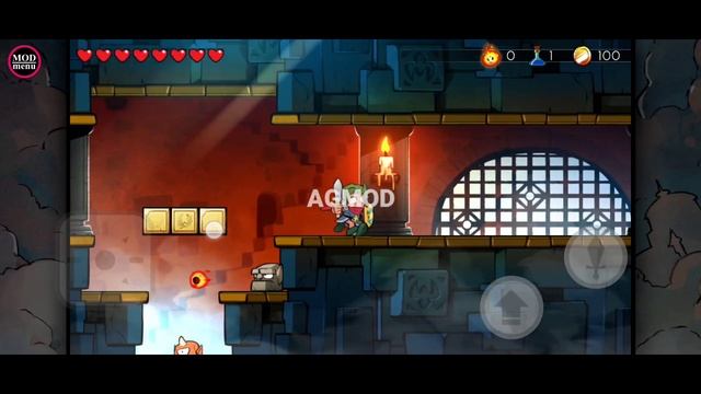 Wonder Boy: The Dragon's Trap v1.1.3 | Android Mod Gameplay 60 FPS смотреть онлайн