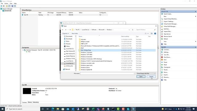 Virtual Machine create in Windows 10 operating System смотреть онлайн