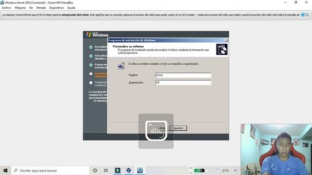 INSTALACIÓN DE WINDOWS SERVER 2003 смотреть онлайн