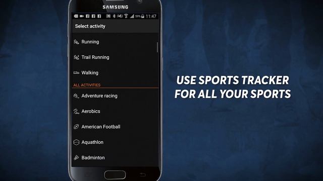 Sports Tracker for Android смотреть онлайн