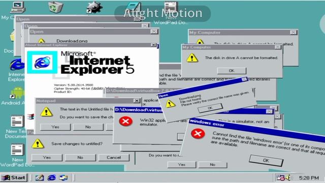 Windows 98 simulator crazy error смотреть онлайн
