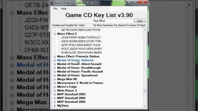 Game CD Key List 3.90 Review смотреть онлайн