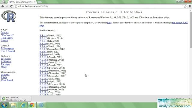 Installing R on Windows смотреть онлайн