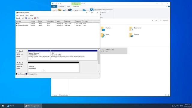 How to format an SD-Card with Windows Disk Managament смотреть онлайн