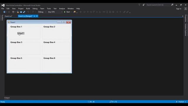 How To Use GroupBox In Windows Application Using C# .Net смотреть онлайн