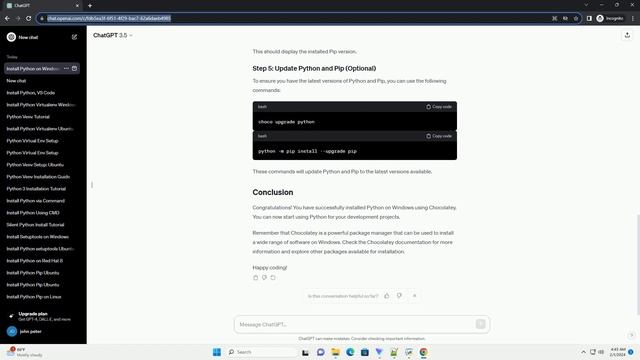 install python windows chocolatey смотреть онлайн