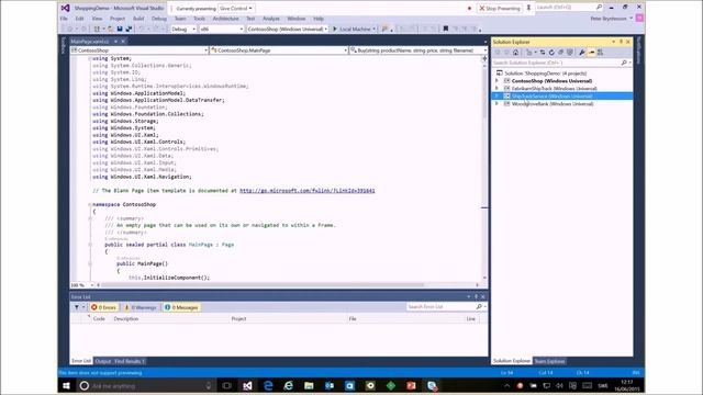 Windows 10 online-seminarium: App till app kommunikation смотреть онлайн