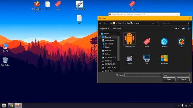 How to change drive icons in windows 10, windows 7 and windows 8. смотреть онлайн