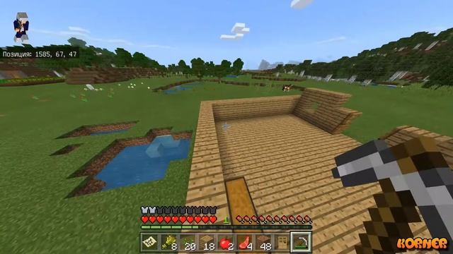 Выживание в Minenecraft Windows 10 Edition №1. Первый дом! смотреть онлайн
