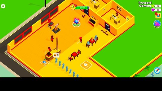 Burger Please - Gameplay Walkthrough Part 1 Stickman Burger Restaurant Shop Manager (iOS, Android)