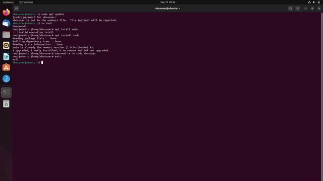 Username not in sudoers file fixed #sudo #error #ubuntu смотреть онлайн