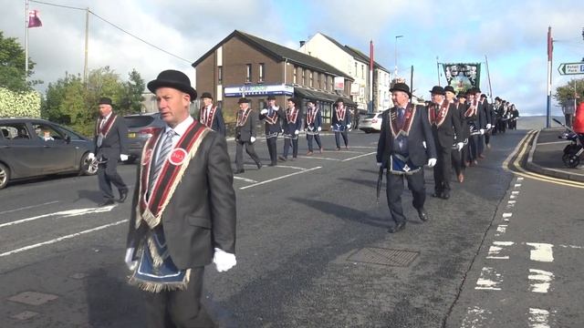 Ballybriest Pipe Band @ Last Saturday Morning In Cookstown 2019 смотреть онлайн