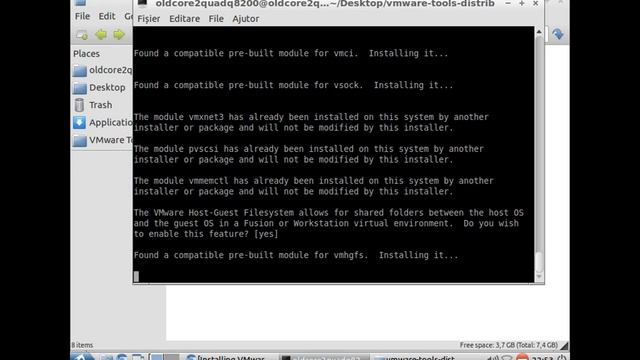 How to install Vmware Tools in Linux Guest смотреть онлайн