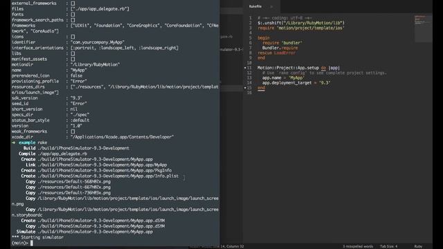 1 - iOS Development with Ruby using RubyMotion - Getting Started and Understanding the Basic Setup смотреть онлайн