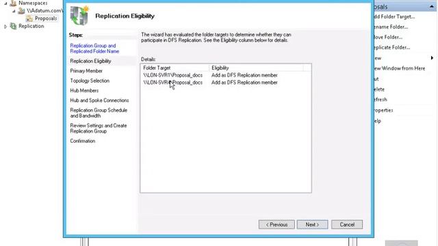 20411 Demo43 Configuring DFS Replication смотреть онлайн