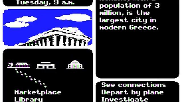 Where in the World Is Carmen Sandiego? (Apple II) смотреть онлайн