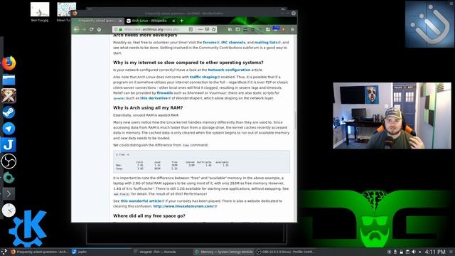 Arch Linux - Simple, Fast, & Custom Distro Overview + Gameplay смотреть онлайн