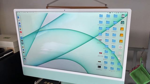新型　M1imac 24インチ　27インチ（2019 iMac)からでも不満なし ほんとに高性能！ смотреть онлайн