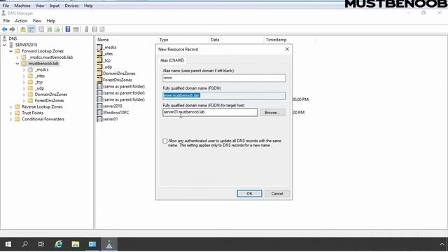 LAB GUIDE:49. Creating and Configuring DNS Resource Records смотреть онлайн