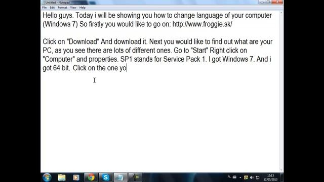 How to change language in Windows 7: Home Premuim смотреть онлайн