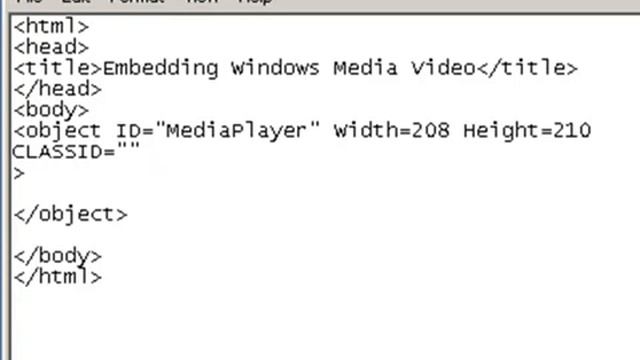 How to add video or audio to your website using notepad смотреть онлайн