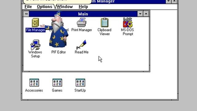 Microsoft Agent on Windows 3.1?! (just a picture) смотреть онлайн