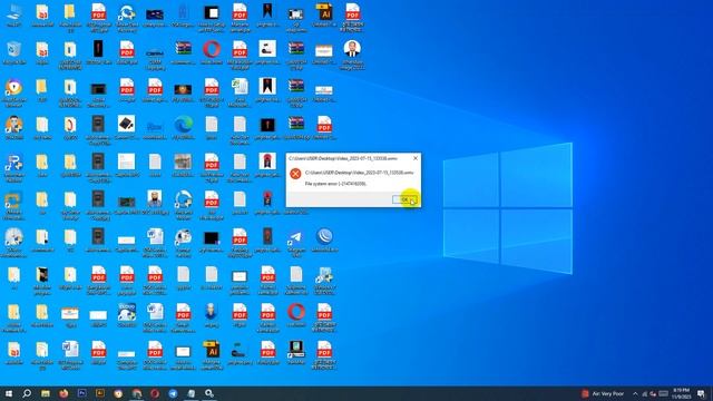 File system error -2147416359 смотреть онлайн