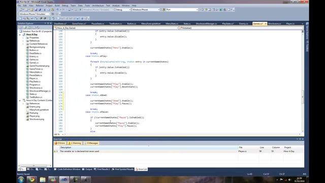 An Hour a Day - Hour 7 - Windows Phone 7 Game Dev смотреть онлайн