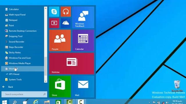 Windows 10 Technical Preview смотреть онлайн