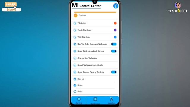 ⚡️Best Unique Control Center | How To Change Control Center In Any Android Devices?? смотреть онлайн