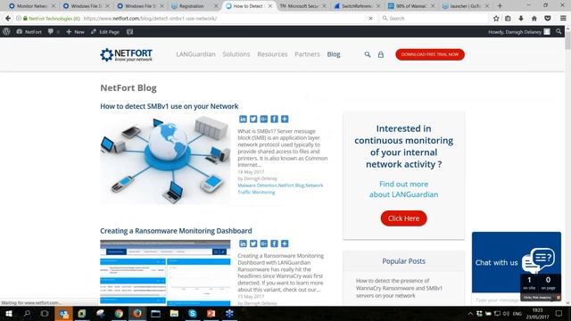Webinar: Dealing with Ransomware, SMBv1 and operational issues like bandwidth use on K12 networks смотреть онлайн